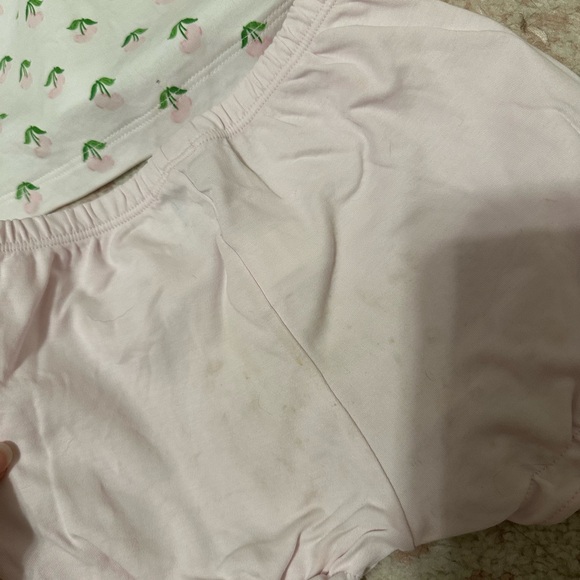 Pink and White Kids Outfit Set - Picture 2 of 2